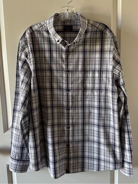 UNTUCKit plaid shirt